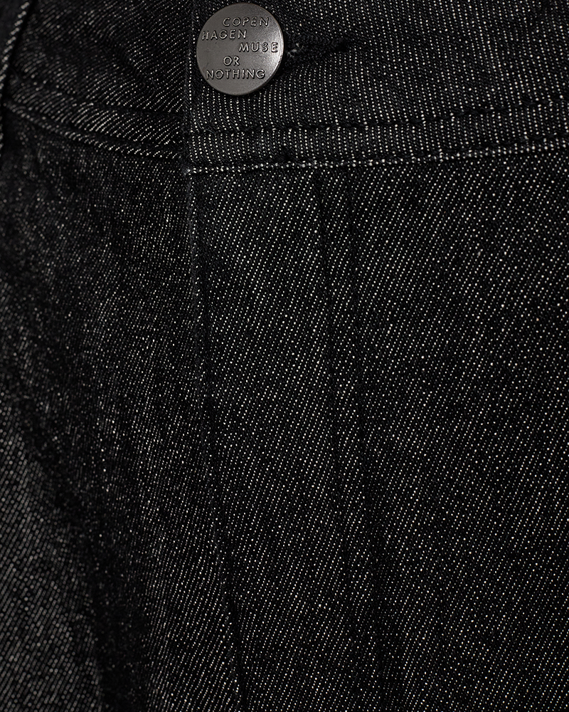 CMJEAN - DENIM-WEITHOSEN IN SCHWARZ