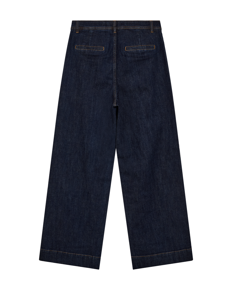 CMJEAN – HOCHTAILLIERTE DENIMHOSE IN BLAU