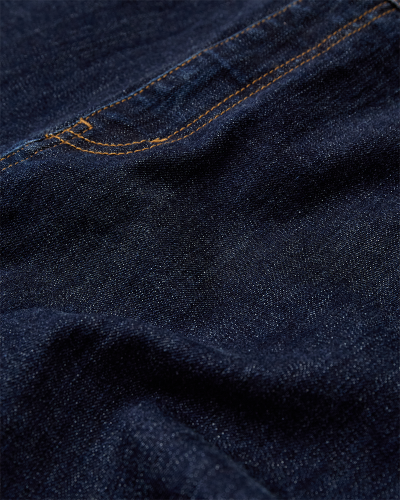 CMJEAN – HOCHTAILLIERTE DENIMHOSE IN BLAU