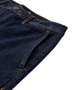 CMJEAN – HOCHTAILLIERTE DENIMHOSE IN BLAU
