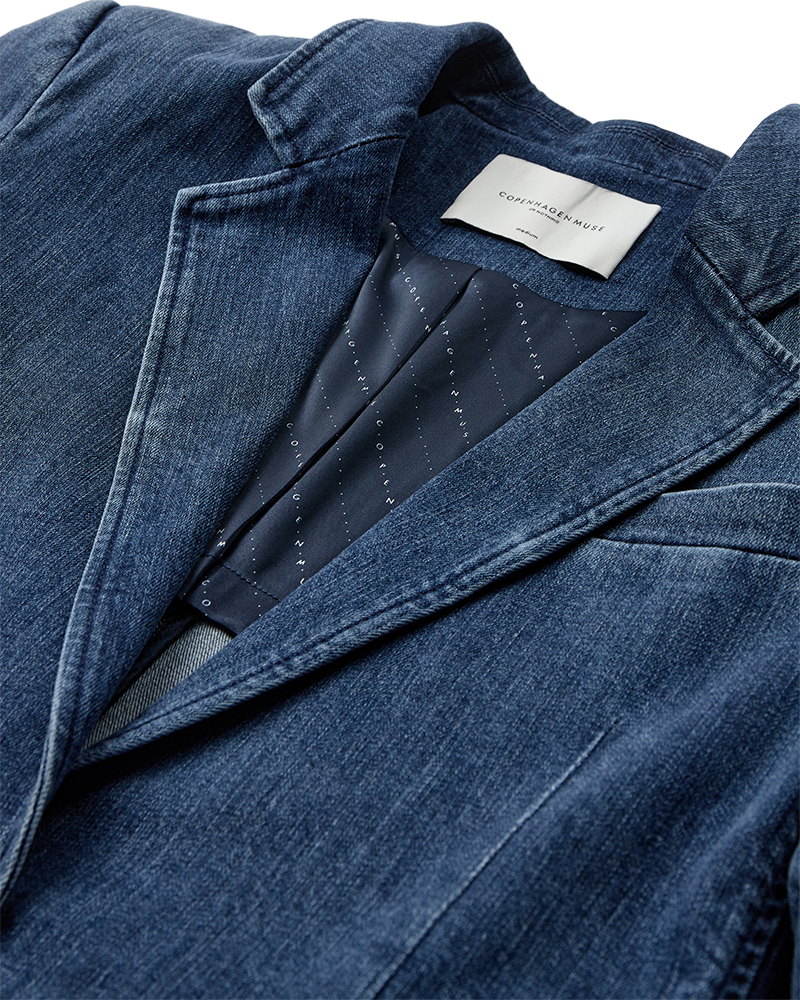 CMJEAN - DENIMBLAZER IN BLAU