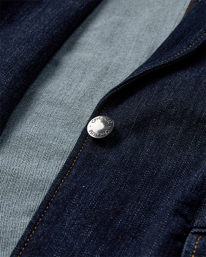 CMJEAN - DENIM BLAZER IN BLAU
