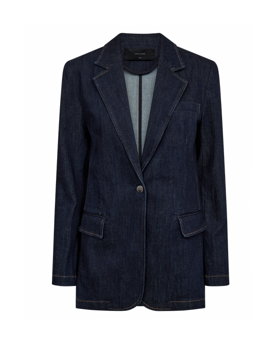 CMJEAN - DENIM BLAZER IN BLAU