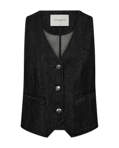 CMJEAN - DENIMWESTE IN SCHWARZ