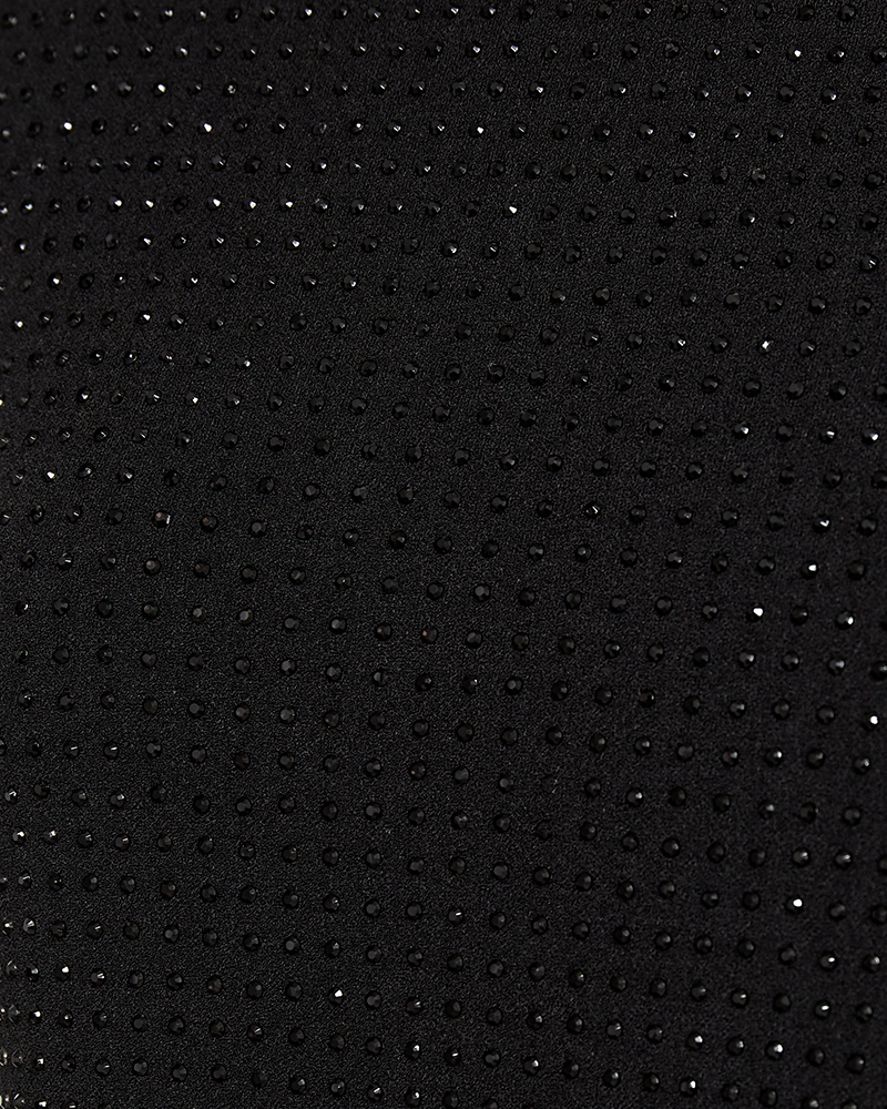 CMSTORAI - KLEID MIT NIETEN IN SCHWARZ