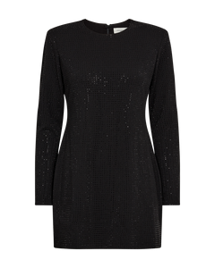 CMSTORAI - KLEID MIT NIETEN IN SCHWARZ