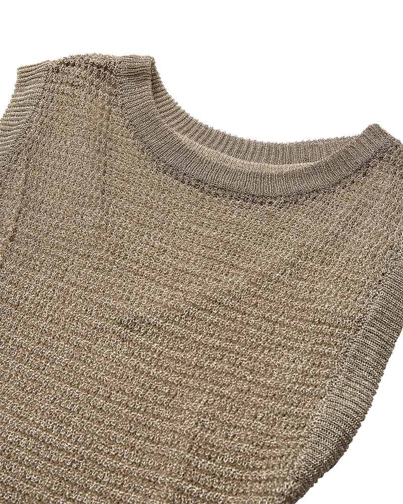 CMMETESA - WENDBARES KLEID IN GOLD