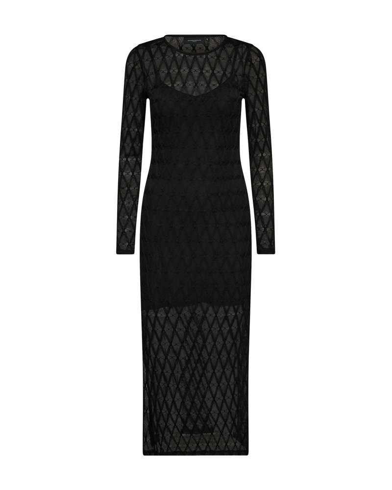 CMHANY - SPITZEKLEID IN SCHWARZ