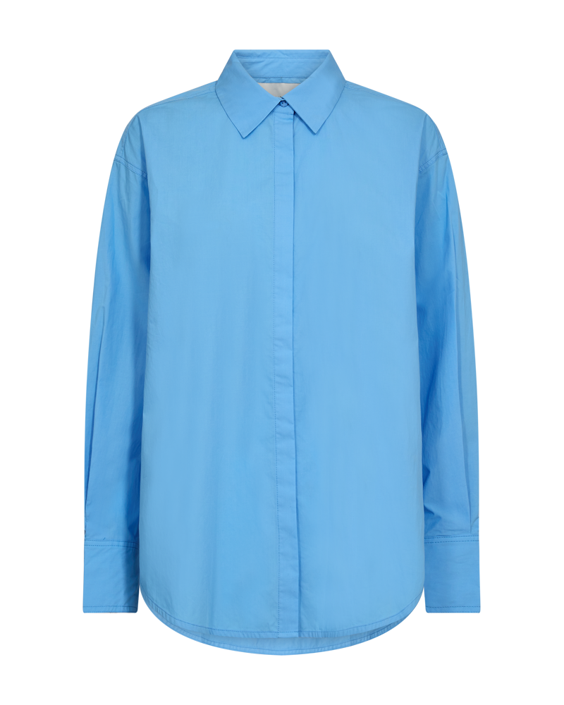 CMPOPLIN - HEMD IN BLAU
