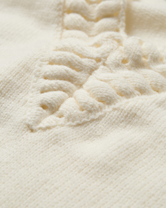 CMYARI - PULLOVER IN BEIGE,WOLLWEISS