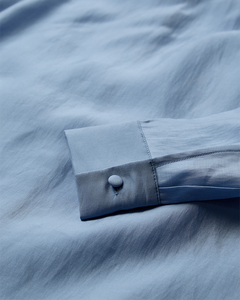 CMMOLLY - HEMD MIT SPITZE IN BLAU