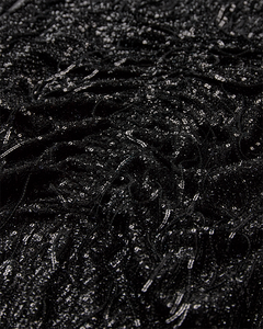 CMSEQUINCE - WENDBARES KLEID MIT PAILLETTEN IN SCHWARZ