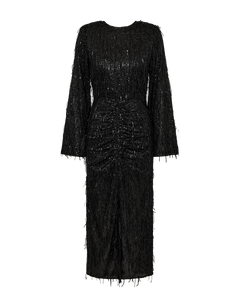 CMSEQUINCE - WENDBARES KLEID MIT PAILLETTEN IN SCHWARZ