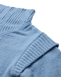 CMANDREA - STRICKPULLOVER IN BLAU