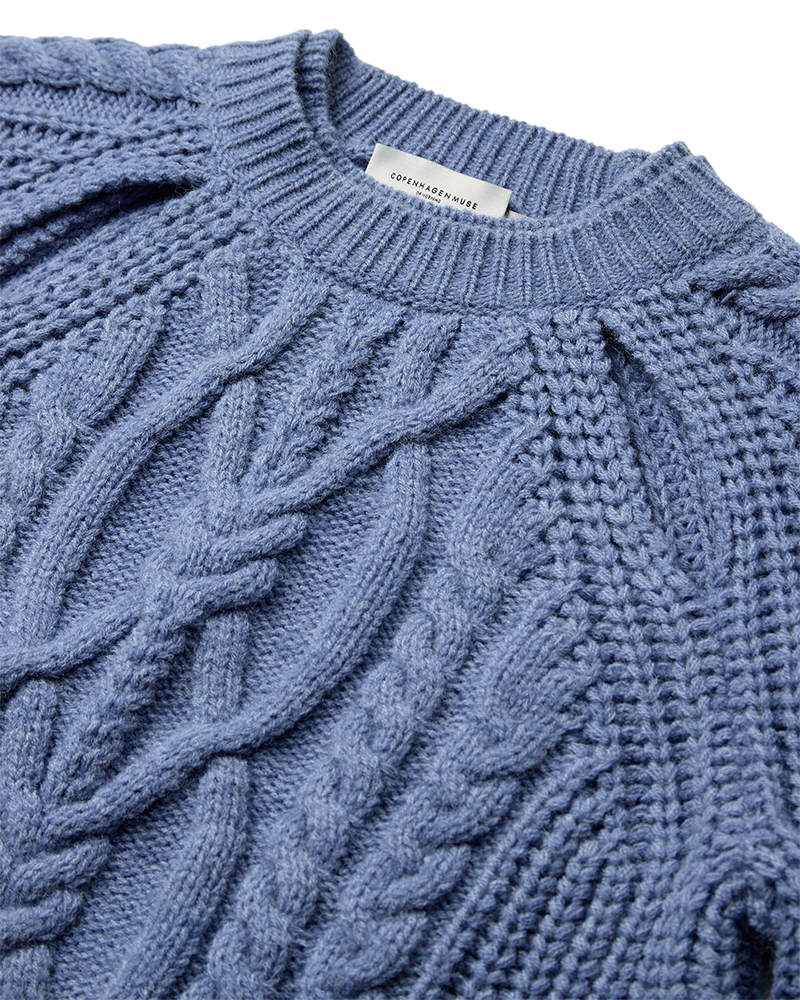 CMYARI - PULLOVER IN BLAU