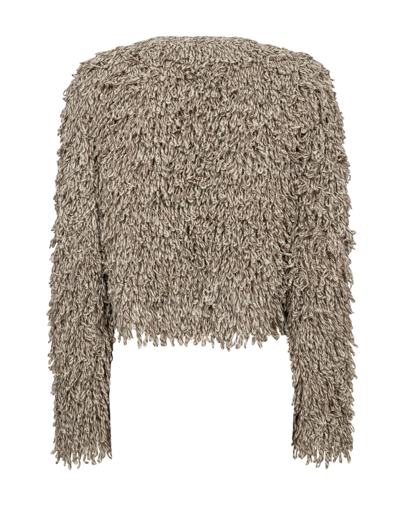 CMTANGLE - CARDIGAN IN BEIGE