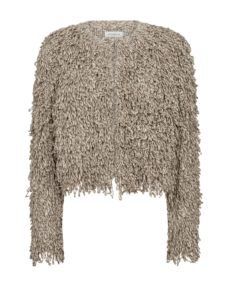 CMTANGLE - CARDIGAN IN BEIGE
