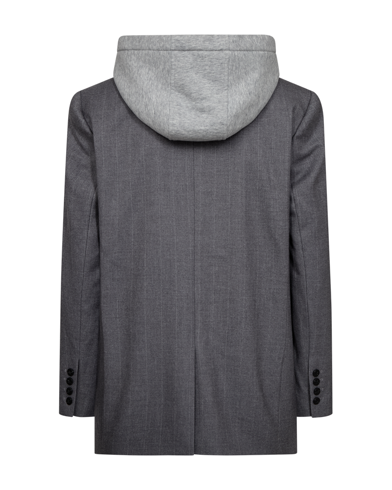 CMTAILOR – HOODIE-BLAZER IN GRAU