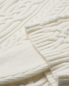 CMYARI - PULLOVER IN WOLLWEISS