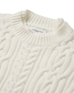 CMYARI - PULLOVER IN WOLLWEISS