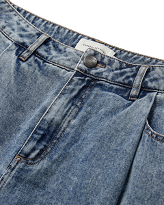 CMJEYCCE - HOCH TAILLIERTE JEANS IN BLAU