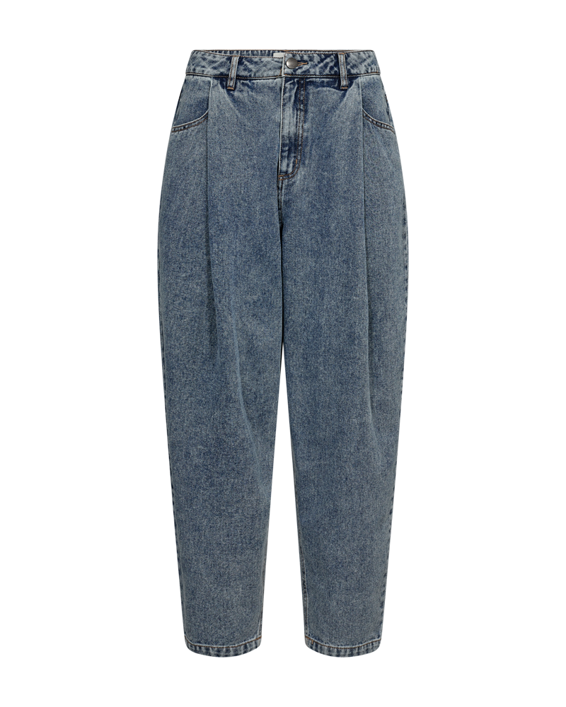 CMJEYCCE - HOCH TAILLIERTE JEANS IN BLAU