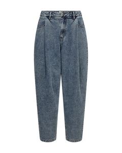 CMJEYCCE - HOCH TAILLIERTE JEANS IN BLAU