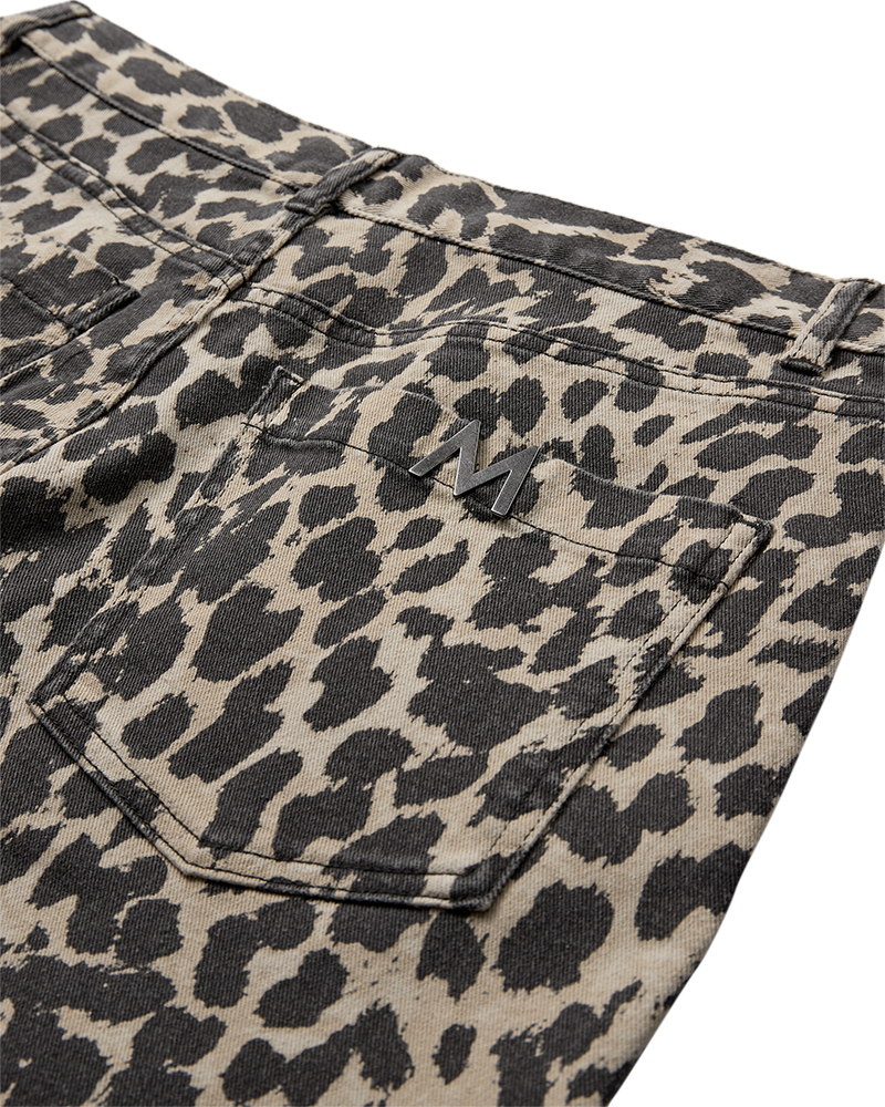 CMLEORA - JEANS IN LEOPARD
