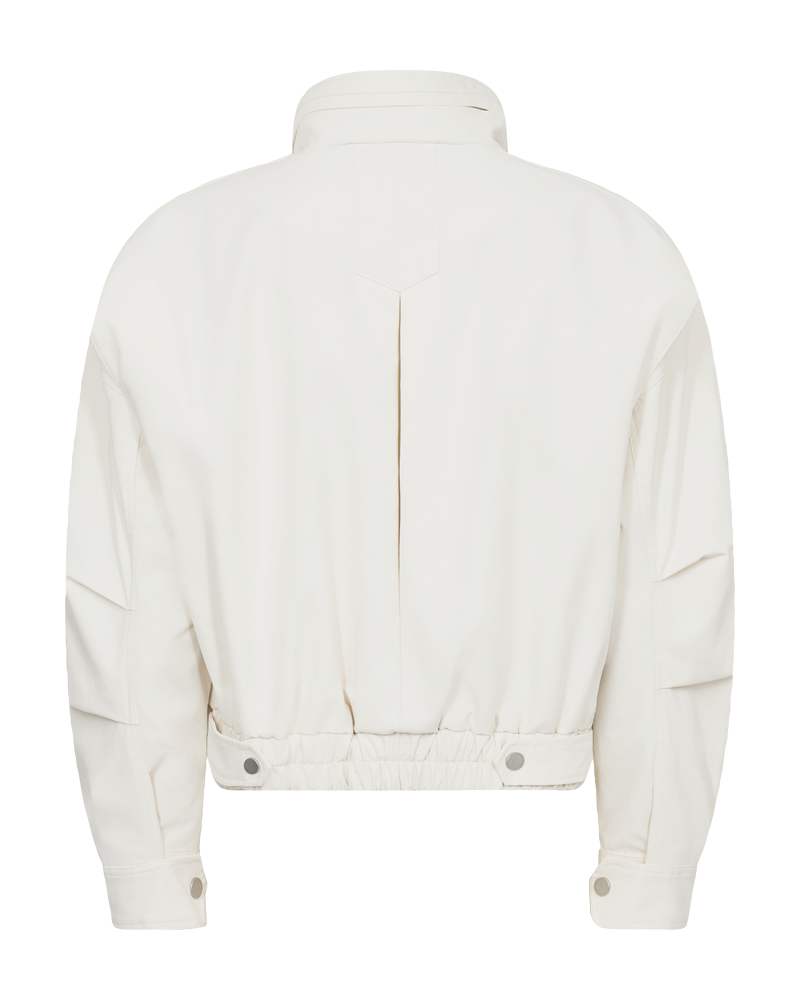 CMBOMMI - JACKE IN CREMEWEISS,WOLLWEISS