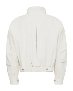 CMBOMMI - JACKE IN CREMEWEISS,WOLLWEISS