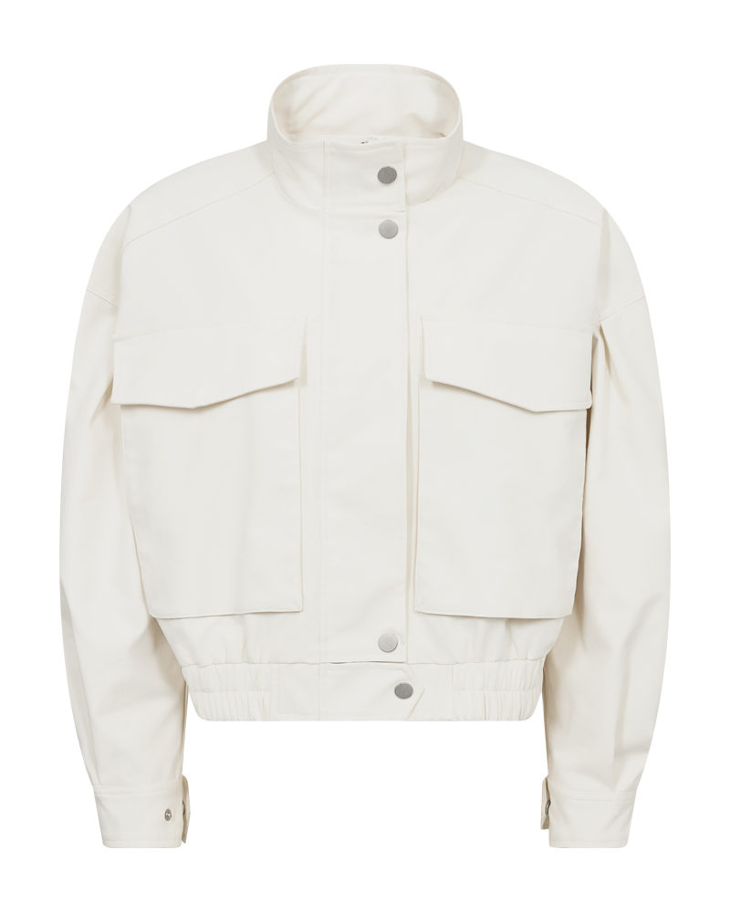 CMBOMMI - JACKE IN CREMEWEISS,WOLLWEISS