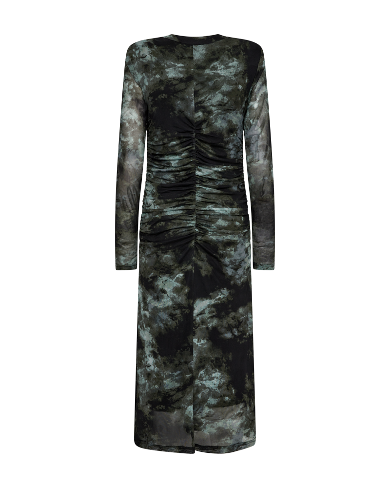 CMCORA - MESH KLEID IN GRÜN
