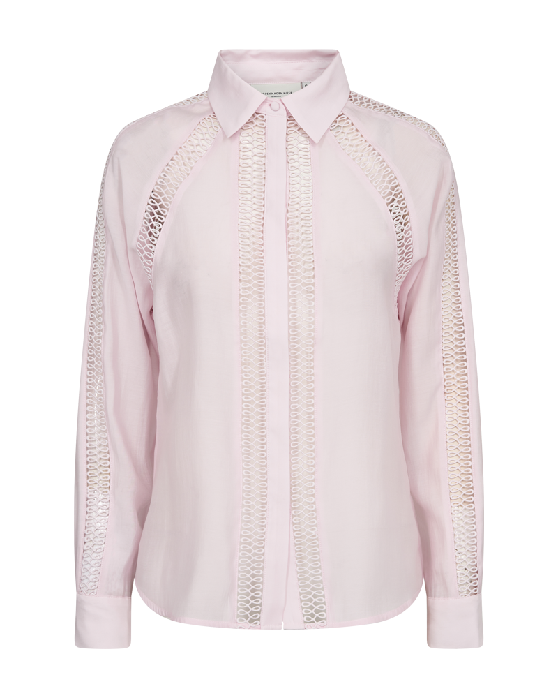 CMMOLLY - SPITZENHEMD IN ROSE