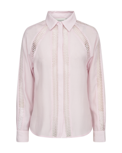 CMMOLLY - SPITZENHEMD IN ROSE