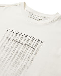 CMMUSE - T-SHIRT IN WOLLWEISS