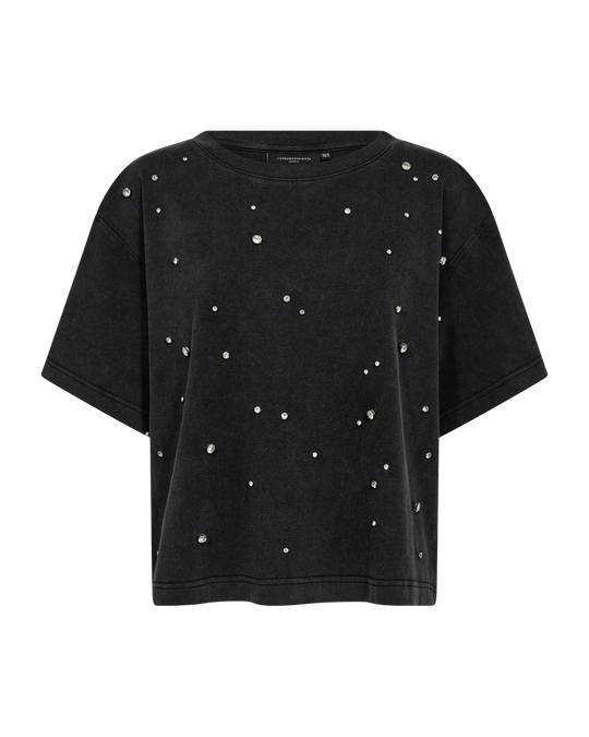 CMMUSE - T-SHIRT IN SCHWARZ