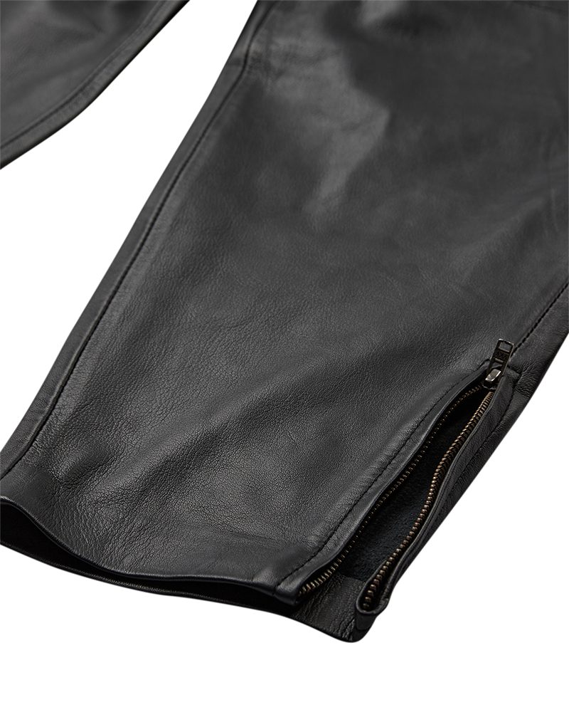 CMROYAL – LAMMFELLHOSE IN SCHWARZ