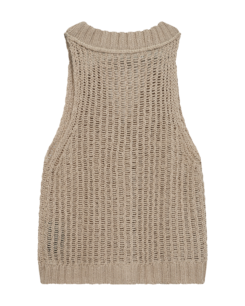 CMLINDA - STRICKWESTE IN BEIGE
