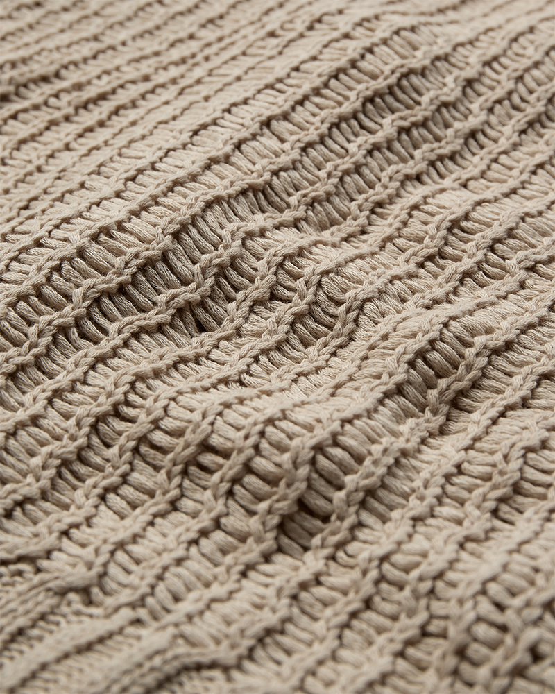 CMLINDA - STRICKWESTE IN BEIGE