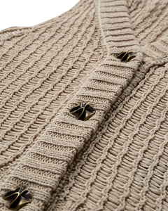 CMLINDA - STRICKWESTE IN BEIGE