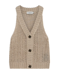 CMLINDA - STRICKWESTE IN BEIGE