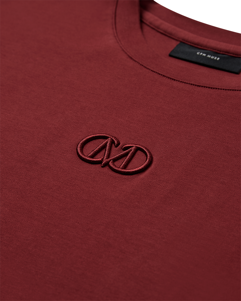 CMMUSE - T-SHIRT IN ROT