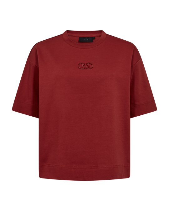 CMMUSE - T-SHIRT IN ROT