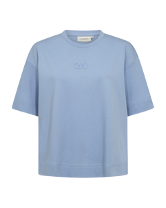 CMMUSE - T-SHIRT IN BLAU