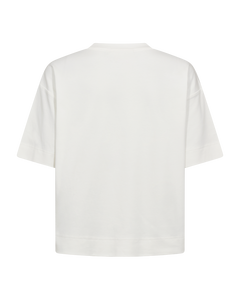 CMMUSE - T-SHIRT IN WOLLWEISS