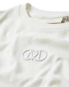 CMMUSE - T-SHIRT IN WOLLWEISS