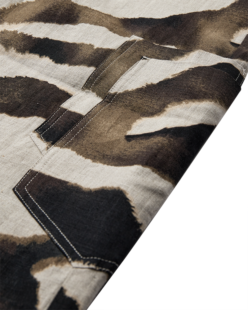 CMNATULI - HOSE IN BEIGE UND SCHWARZ