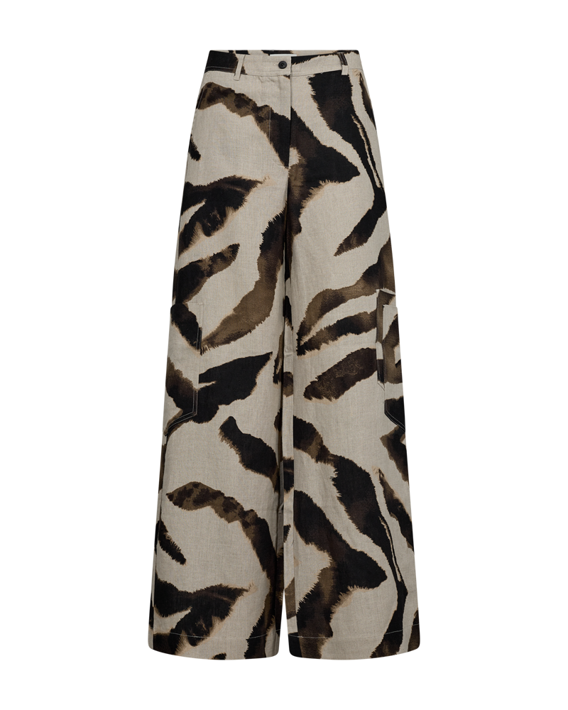 CMNATULI - HOSE IN BEIGE UND SCHWARZ