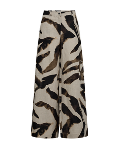 CMNATULI - HOSE IN BEIGE UND SCHWARZ