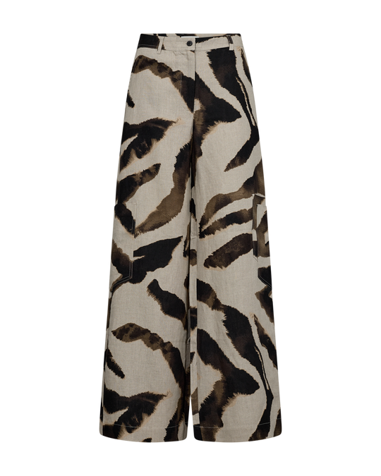 CMNATULI - HOSE IN BEIGE UND SCHWARZ